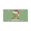 ron swanson christmas License Plate