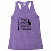 can't fly with the big girls Racerback Tank