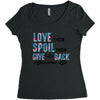 grandma life Women's Triblend Scoop T-shirt