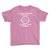 i cant brain today Youth Tee