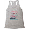 An April Girl Like AFlowers Racerback Tank