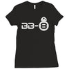 bb 8 Ladies Fitted T-Shirt