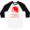 dawn of the dead retro 70s horror zombie film 3/4 Sleeve Shirt