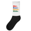 Hit Run Steal  Slide Socks