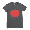 apel (2) Ladies Fitted T-Shirt