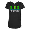 definitely in my zone Maternity Scoop Neck T-shirt