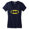 new batman Women's V-Neck T-Shirt
