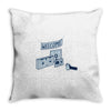 analog retirement Throw Pillow