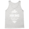 hiking is my therapy! Tank Top
