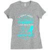 I Dont Need Therapy I Just Need Backpacking Ladies Fitted T-Shirt