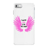 i wear pink for my mom iPhone 7 Case