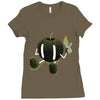 self destruction Ladies Fitted T-Shirt
