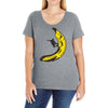 banana halfpipe Ladies Curvy T-Shirt
