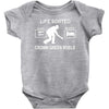crown green bowling Baby Onesie