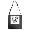 salvador dali face surrealist artist Adjustable Strap Totes