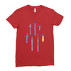 master swords Ladies Fitted T-Shirt