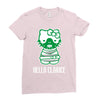 hello clarice Ladies Fitted T-Shirt