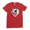 cute lop eared rabbit Ladies Fitted T-Shirt