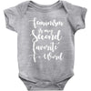 feminism is my second favorite f word Baby Bodysuit