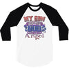 my son was so amazing god made 3/4 Sleeve Shirt