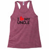 I Love My Uncle Racerback Tank