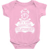 I Am Yorkshire Terrier Actually In A Very Commited Relationship Baby Onesie