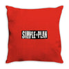 SIMPLE PLAN Throw Pillow