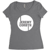 jeremy corbyn Women's Triblend Scoop T-shirt
