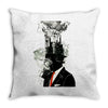 business man Throw Pillow