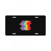 Goku Rainbow T-Shirt License Plate