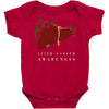 liver cancer awareness Baby Bodysuit