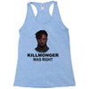 erik killmonger Racerback Tank