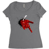 COOL SPIDER Women's Triblend Scoop T-shirt
