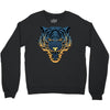 tiger fire Crewneck Sweatshirt