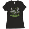 i'm not superstitious, but i am a little stitious Ladies Fitted T-Shirt