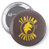 italian stallion Pin-back button