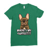 where's my coffee Ladies Fitted T-Shirt