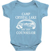 camp crystal lake counselor Baby Onesie
