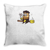science wizard Throw Pillow