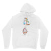 Cute Unicorn and Happy Cupcake Unisex Hoodie
