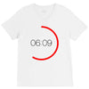 time check V-Neck Tee