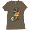 pizza and ranch Ladies Fitted T-Shirt