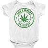 don't worry be happy Baby Bodysuit