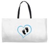 Baby Boy with Heart Any Name Customized Weekender Totes