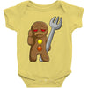 sad gingerbread Baby Onesie