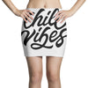 chill vibes Mini Skirts