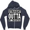 straight outta my twenties Zipper Hoodie