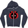 dead funny Zipper Hoodie