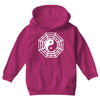 i ching ying and yang Youth Hoodie