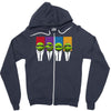 reservoir turtles Zipper Hoodie
